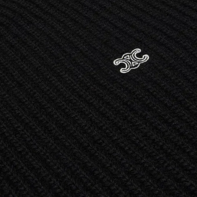 Trucker Sweater in Ribbed Wool