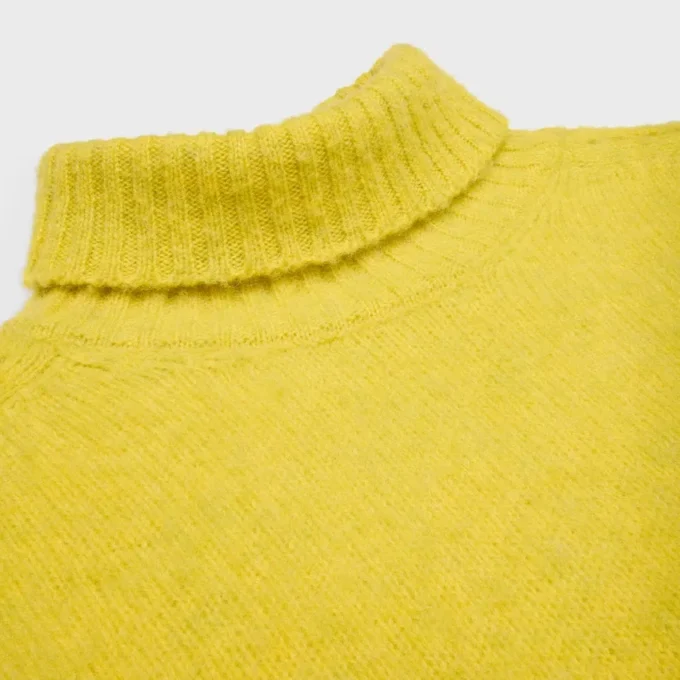 Turtleneck Sweater in Shetland Wool