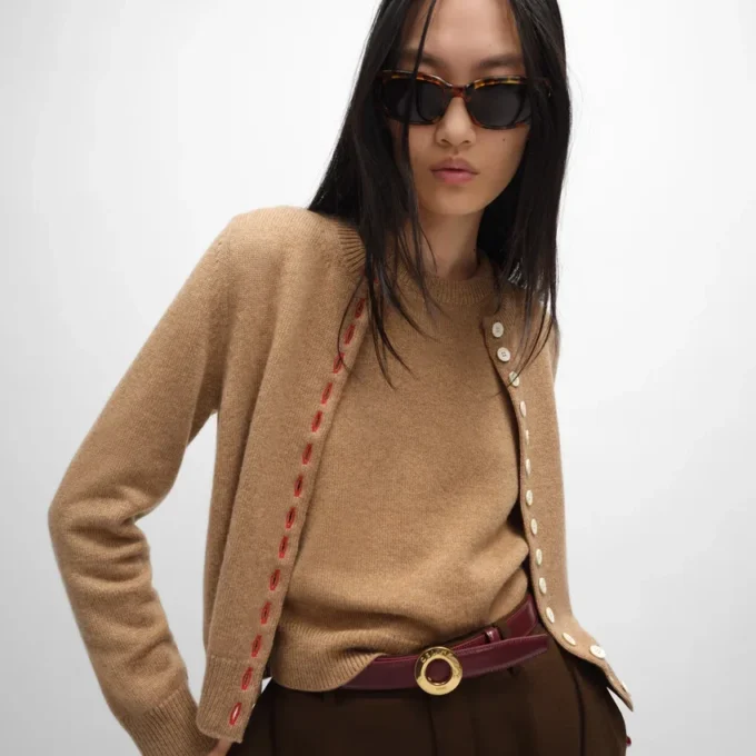 Twinset Cardigan in Heritage Cashmere Twinset Cardigan in Heritage Cashmere