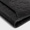 Vertical Card Holder in Calfskin with Triomphe Embossed