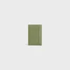 Vertical Card Holder in Grained Calfskin