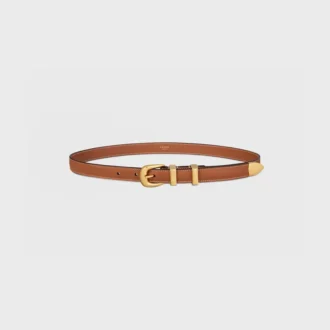 Western Belt 18Mm in Natural Calfskin