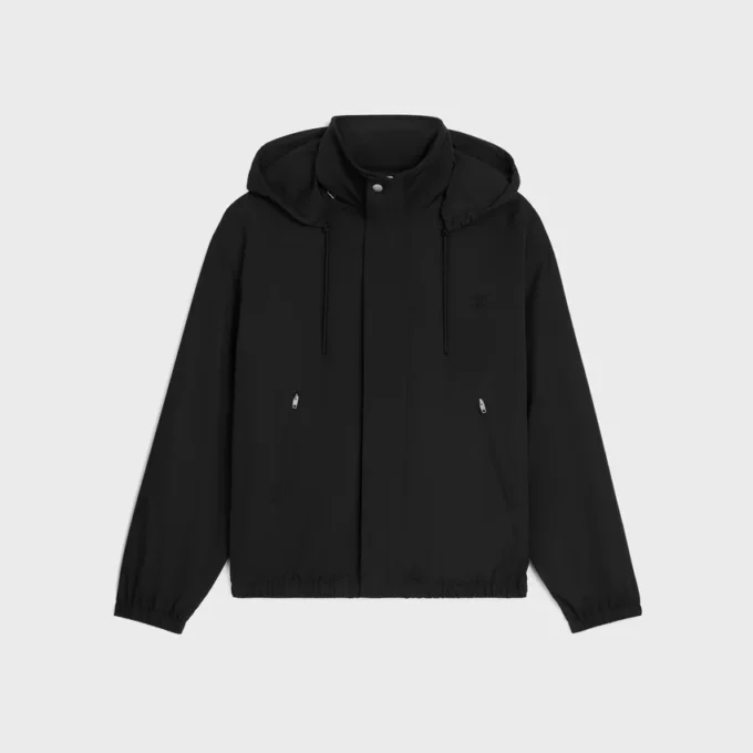 Windbreaker in Nylon Twill