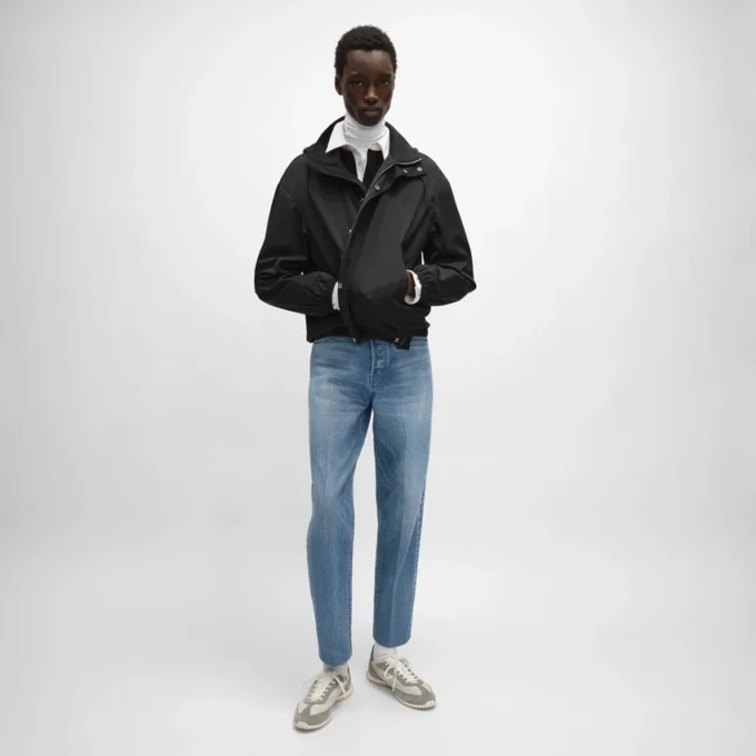 Windbreaker in Nylon Twill